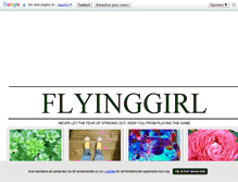 Tablet Screenshot of flyinggirl.blogg.se