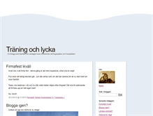 Tablet Screenshot of chalmersblondin.blogg.se