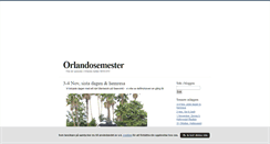 Desktop Screenshot of orlandosemester.blogg.se