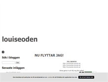 Tablet Screenshot of louiseoden.blogg.se