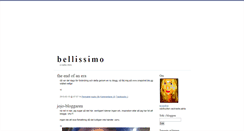 Desktop Screenshot of bellissimo.blogg.se