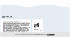 Desktop Screenshot of ggibelgrad.blogg.se