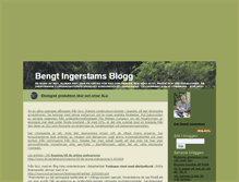 Tablet Screenshot of bengtingerstams.blogg.se