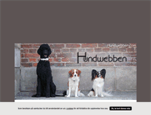 Tablet Screenshot of hundwebben.blogg.se