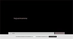 Desktop Screenshot of hejsanmamma.blogg.se