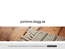 Tablet Screenshot of porrkims.blogg.se