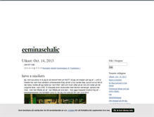 Tablet Screenshot of eeminasehalic.blogg.se