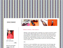 Tablet Screenshot of discomike.blogg.se