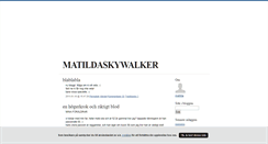 Desktop Screenshot of matildaskywalker.blogg.se