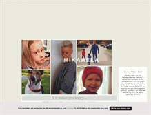 Tablet Screenshot of mikahela.blogg.se