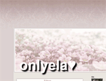 Tablet Screenshot of onlyela.blogg.se