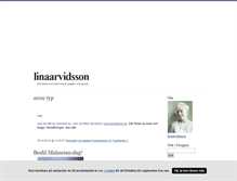 Tablet Screenshot of linaarvidsson.blogg.se