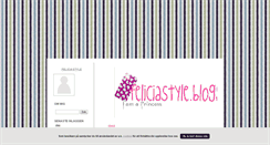 Desktop Screenshot of feliciastyle.blogg.se