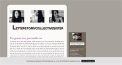 Desktop Screenshot of letterstomycollectivesister.blogg.se