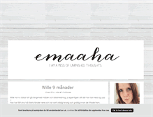 Tablet Screenshot of emaaha.blogg.se
