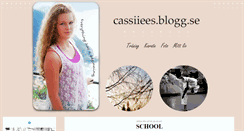 Desktop Screenshot of cassiiees.blogg.se