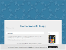 Tablet Screenshot of gomorronsol.blogg.se
