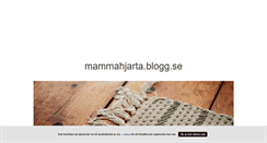 Desktop Screenshot of mammahjarta.blogg.se