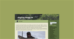 Desktop Screenshot of angling.blogg.se