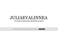 Desktop Screenshot of juliaevalinnea.blogg.se