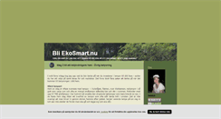 Desktop Screenshot of ekosmart.blogg.se
