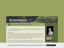 Tablet Screenshot of ekosmart.blogg.se