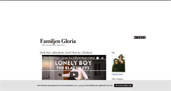 Desktop Screenshot of klubbgloria.blogg.se