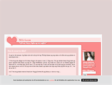 Tablet Screenshot of mirreochdina.blogg.se