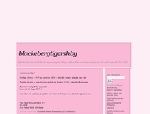 Tablet Screenshot of blackebergtigershby.blogg.se