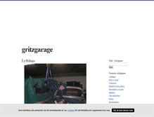 Tablet Screenshot of gritzgarage.blogg.se