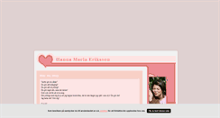 Desktop Screenshot of hannamariaeriksson.blogg.se