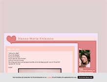 Tablet Screenshot of hannamariaeriksson.blogg.se