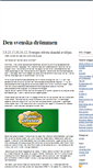 Mobile Screenshot of densvenskadrommen.blogg.se