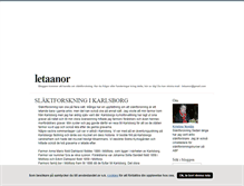 Tablet Screenshot of letaanor.blogg.se