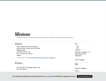 Tablet Screenshot of lifestone.blogg.se