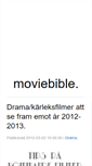 Mobile Screenshot of moviebible.blogg.se