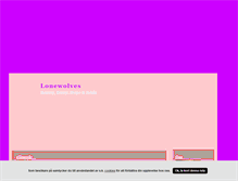 Tablet Screenshot of lonewolves.blogg.se