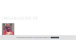 Desktop Screenshot of millalouise.blogg.se