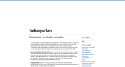 Desktop Screenshot of indianparken.blogg.se