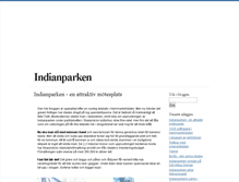 Tablet Screenshot of indianparken.blogg.se