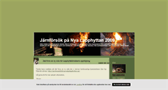 Desktop Screenshot of lapphyttan.blogg.se