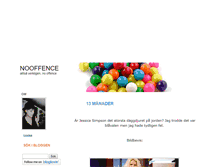 Tablet Screenshot of nooffence.blogg.se