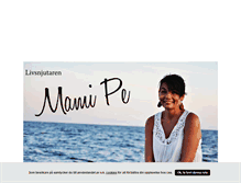 Tablet Screenshot of mamipe.blogg.se