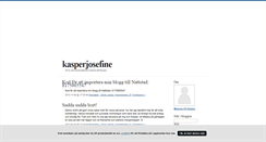 Desktop Screenshot of kasperjosefine.blogg.se
