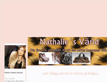 Tablet Screenshot of nathaliemikaelaakerlinds.blogg.se