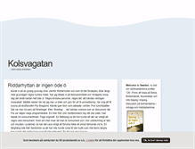 Tablet Screenshot of magnussommar.blogg.se