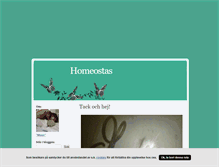 Tablet Screenshot of homeostas.blogg.se