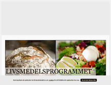 Tablet Screenshot of livsmedelsprogrammet.blogg.se