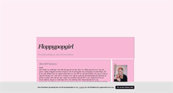 Desktop Screenshot of floppypopgirl.blogg.se
