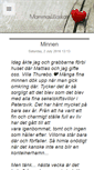 Mobile Screenshot of mammaslillaskatt.blogg.se